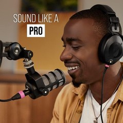 RODE PodMic Dynamic Podcasting Microphone: XLR Studio Equipment (NEW/SEALED)
