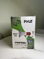 PylePro PMP58U Megaphone Speaker with Talk & Siren Modes, Handheld Microph