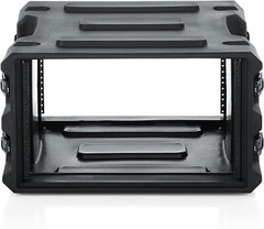 Gator Cases Pro Series Rotationally Molded 6U Rack Case with Standard 19″ Depth