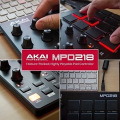 AKAI MPD218 Feature-Packed Highly Playable Pad Controller 100% Genuine Product