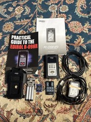 EDIROL by Roland R-09HR 24bit 96kHz WAVE/MP3 Recorder tested SD Card Manual