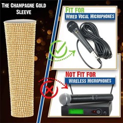 SM58 Microphone Cover Windscreen Fits Beta 58a SM58LC Glitter Decorative
