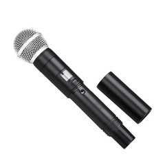 Wireless Microphone System – Dynamic Handheld, 150 Ft Range, 16 Hours Use