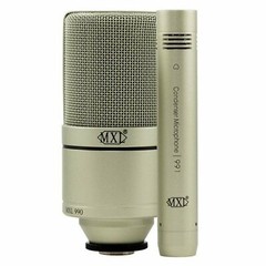 MXL 990/991 Pressure Gradient Condenser Instrument Recording Microphone New