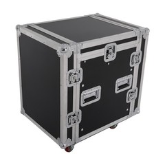 14U PA DJ Rack Case with Wheels & Brakes 330LBS Road Flight Case 19 Inch NEW