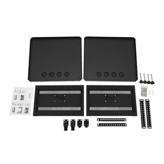 Highly Practical Audio Rack, Studio Rack with Wheels, Audio Rack with Wheels