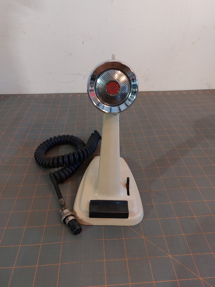 Vintage Turner Microphone Crystal 254 HI-Z Model 254 Un-Tested 4 Pin