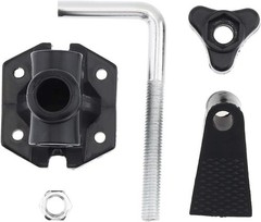 Universal Clamp Durable Desk Mount C-Clamp for Mic Stand Table Lamp Holder Black