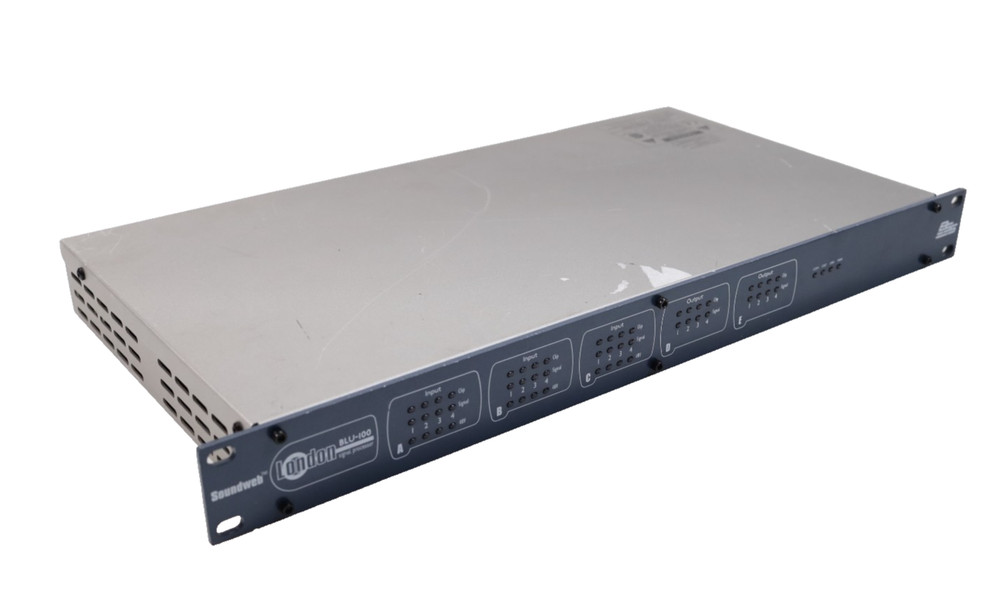 BSS Audio Soundweb London BLU-100 12×8 Signal Processor