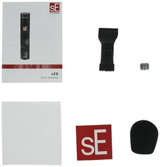Se Electronics sE8 Recording Condenser Microphone w/Gold Sputtered Diaphragm