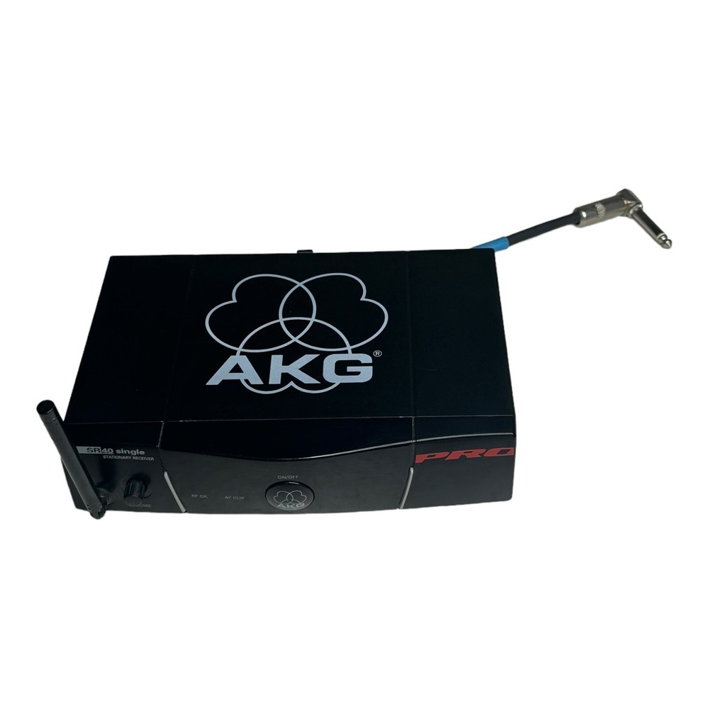 AKG PRO SR40 Single Stationary Receiver Black 20 cm x 13 cm x 4.5 cm
