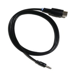 TRS MIDI Cable Type A 4 ft (1.2m) male-male Black AKAI/Korg/Roland etc.