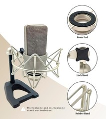 Neumann TLM 103 Shock Mount Compatible Microphone Stand Mount for Condenser