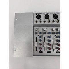 Behringer Eurorack MXB1002 10-Channel Battery Powered Mic Line Mixer Silver