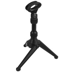 Mini Desktop Tripod Broadcast Podcast Microphone Stands Mount Holder 4 Pack