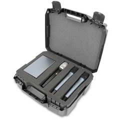 CASEMATIX Wireless Microphone Case – Holds 12 Mics, Transmitters & Accessories