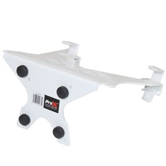 ProX X-LTF01WH White Laptop Tray+VESA Monitor Mounting Bracket for Speaker Stand