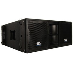 Seismic Audio – Passive 2×10 Line Array Speaker with Dual Compression Drivers
