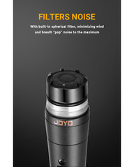 JOYO DM1 Dynamic Vocal XLR Microphone + Handy Carrying Case