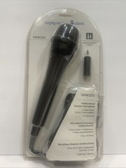 The Singing Machine SMM205 Dynamic Professional Microphone*Still Sealed In Box*