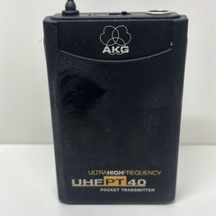 AKG UHF PT40 POCKET TRANSMITTER COMPACT BODY-PACK DESIGN WIRELESS WMS40 SYSTEM
