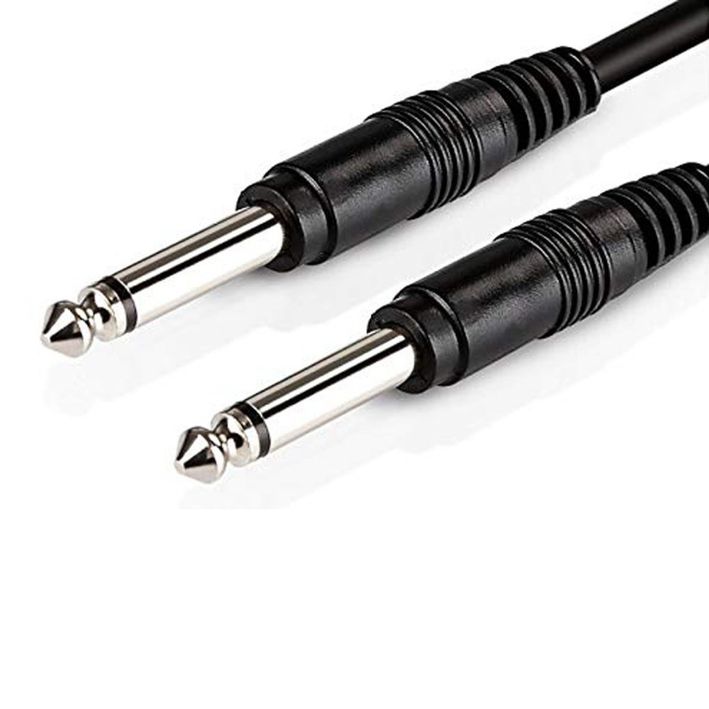10 Pack Professional Low Noise Microphone Cables TRS 1/4″ 12ft Audio No Pack