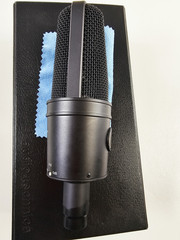 Audio Technica AT4033 Cardioid Condenser Microphone with Hard Storage Box