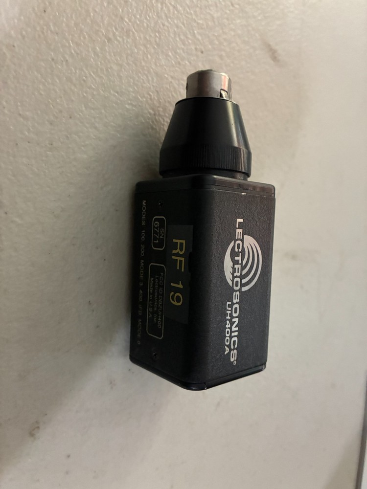 Lectrosonics UH400a Digital Hybrid Plug on Transmitter- Block 21 ( 537-536) -#19