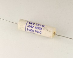10x .047uF 1000V Axial Film Metalized Polyester Ceramic Capacitor DC 1KV .047mfd
