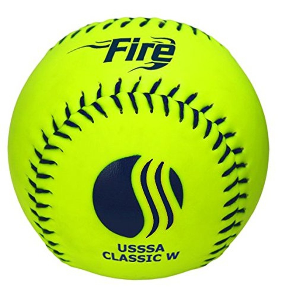 Baden USSSA Classic Plus Slowpitch Softballs – 11″ Synthetic Cover for Durabl…
