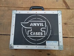 1980s ANVIL Hard Briefcase Musician’s Road Case American Musical Supply NJ