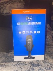 Logitech Yeti nano Condenser Cardioid Microphone – Blackout, Mint condition