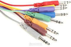 Hosa CSS-801 8-channel 1/4″ TRS Male Snake – 3.3′