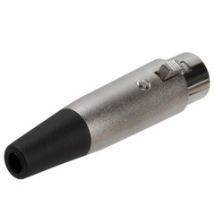 4 Female 3P XLR Male/Female Microphone Connector Adapter MIC Speaker 3Pin Audio