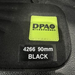 DPA 4266 Microphone Black 90mm Ta4 Connector.