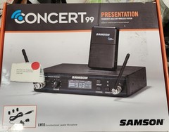 SAMSON Concert 99 Presentation Wireless LM10 Lavalier Microphone System Parts on