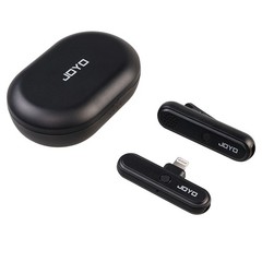 JOYO 2.4G Wireless Live Streaming Microphone System Rechargeable Lightning Port