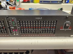 DOD SR 830 Q Dual 15 Band 2 Channel Stereo EQ Graphic Equalizer Processor & CORD
