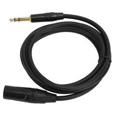 JORINDO XLR Male To 1/4in 6.35mm Male Jack Cable Balanced Signal Microphone Line