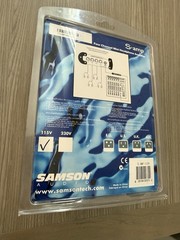 Samson S-amp 4-Channel Mini Headphone Amplifier TRS In/Out 18V DC