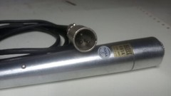 Working Altec Lansing 681A Low Impedance Microphone Heavy Stainless Steel