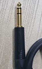 WORLDS BEST CABLES 3′ Gotham GAC-4/1 Balanced Patch Cable w/Neutrik NP3X-B 1/4″