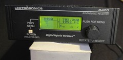 Lectrosonics R400 UNF receiver BLOCK 27 VI 69127167 MHz wAntenna and pa G2U