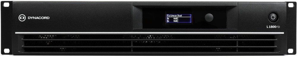 Dynacord L1800FD DSP 2 x 950W Power Amplifier