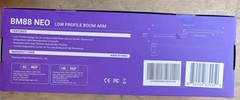 FIFINE BM88 Neo Low Profile Microphone Boom Arm Stand w/ XLR Cable 🔥NEW🔥