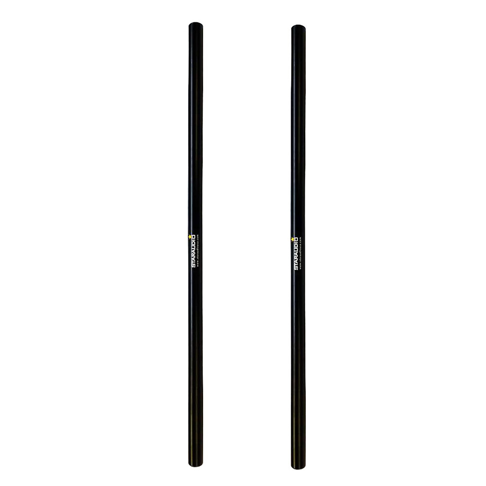 2-Pack Subwoofer Speaker Poles Metal Height Duty DJ Woofer Mount Holder Stands