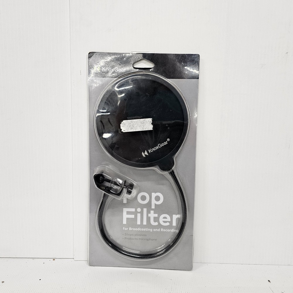 KnoxGear Pop Filter Broadcasting & Recording Mic Protector KN-PF1