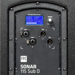 HK AUDIO SONAR 115SUB D 1500w Active Cardioid Mode 15″ Sub-Woofer