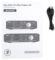 Mackie Onyx Producer 2.2 2×2 USB Audio MIDI Recording Studio Interface