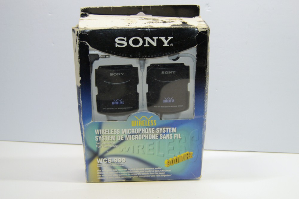 Sony WCS-999 Wireless Camcorder Microphone System for camcorders